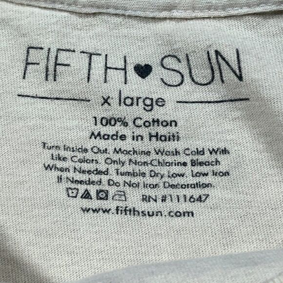 Fifth Sun MOTO Scenic Route Cropped Graphic Tee Shirt Womens Sz XL - Picture 14 of 14